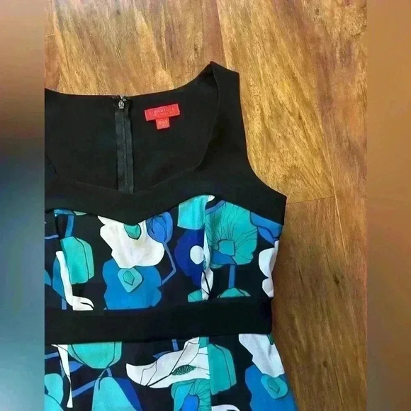 Signature By Sangria Floral Print Sleeveless Women’s Size 8 Dress Spring Hippie - Picture 3 of 11